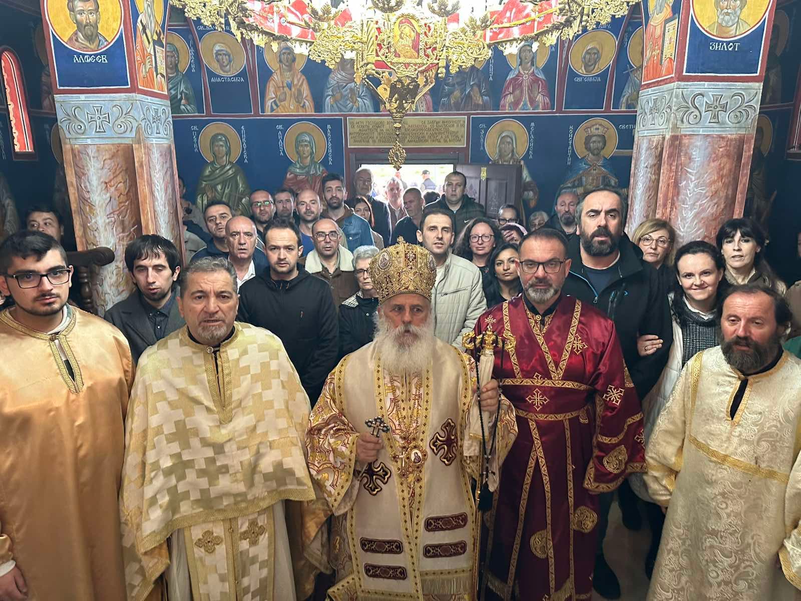 Дваесетта недела по Педесетница – Света Архиерејска Литургија во храмот „Света великомаченица Злата Мегленска“ – Битола