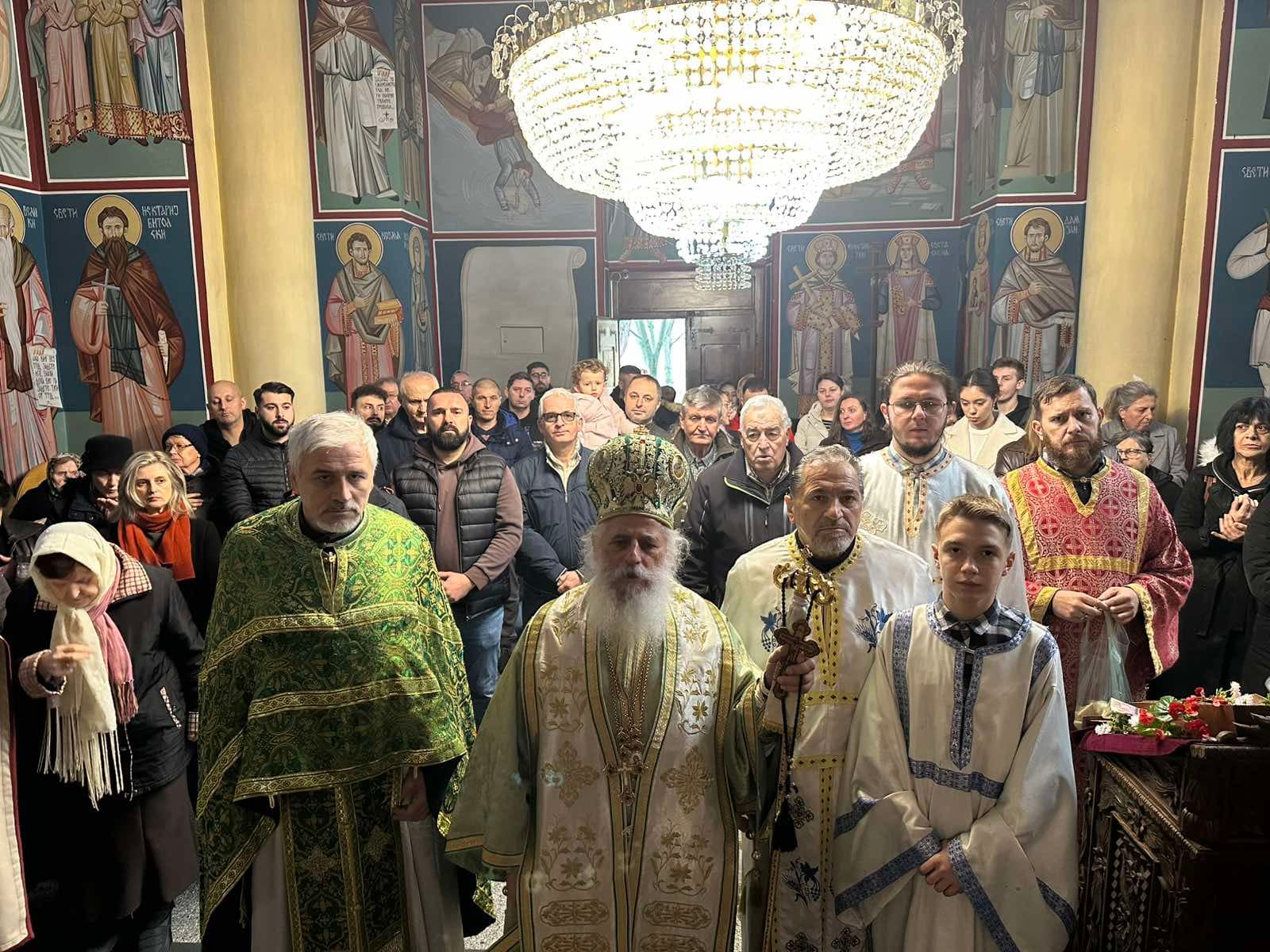 Дваесет и шеста недела по Педесетница – Света Архиерејска Литургија во храмот „Свети Архангел Гаврил“, во Довлеџик