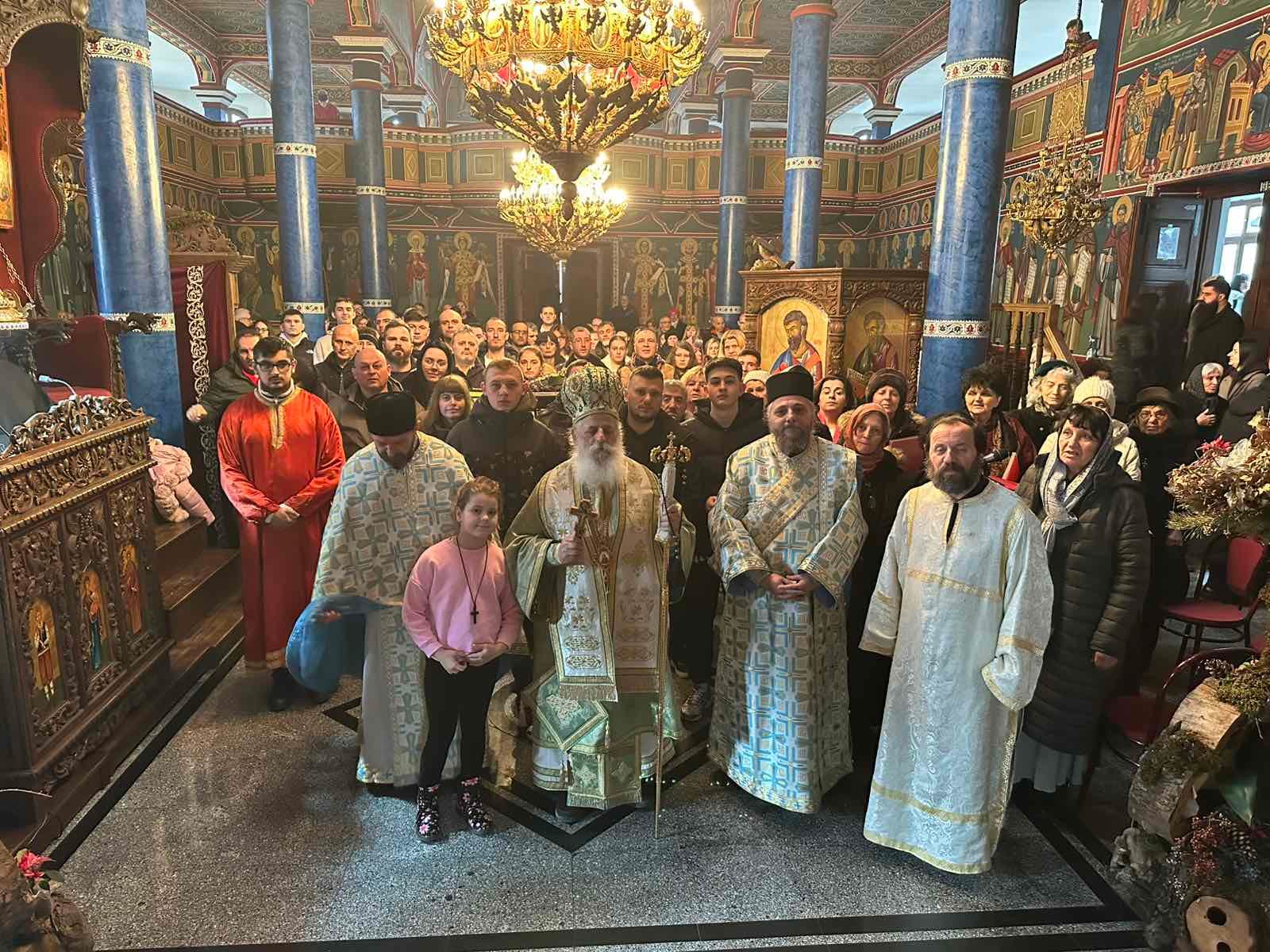 Триесет и трета недела по Педесетница - Света Архиерејска литургија во храмот "Рождество на Пресвета Богородица", во Битола