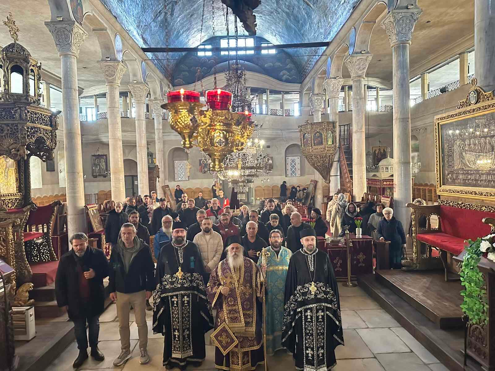 Среда од Првата седмица во Великиот пост – Света Литургија на Претходноосветени Дарови во соборниот храм „Свети Великомаченик Димитриј“, во Битола