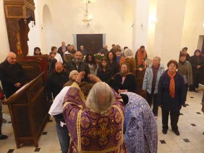 Архиерејска Божествена Литургија на празникот на Св. 40 Битолски Преподобномаченици