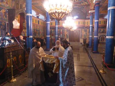 Архиерејска Божествена Литургија во св. Богородица, Битола