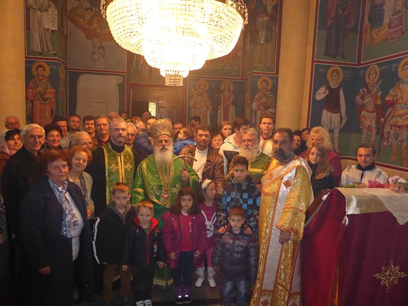 22 Недела по Педесетница, Литургија во Довлеџик