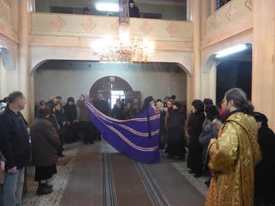 Во Неделата на светите Праотци, Архиерејска Литургија во Прилеп
