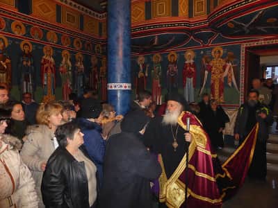 Мало повечерие со Акатист на Пресвета Богородица во Битола