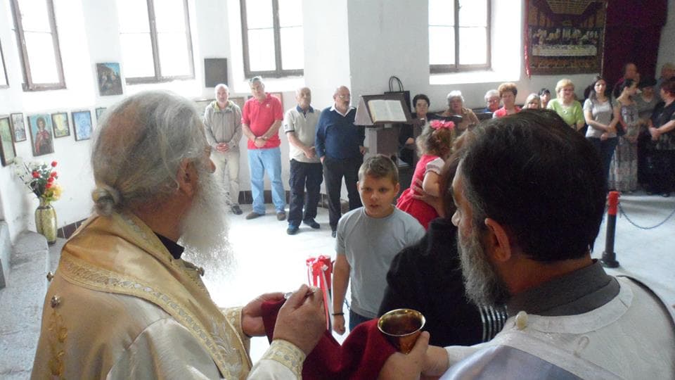 Вознесение Христово - Архиерејска Божествена Литургија с. Брусник