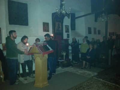 Отслужено сеноќно Бдение во манастирот Успение на Пресвета Богородица - Јанковец