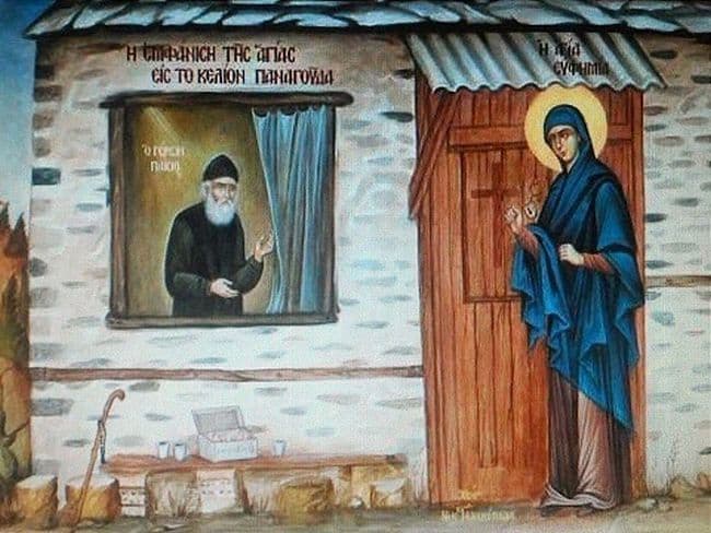 Како сефалната Ефимија му се јавила на старец Пајсиј