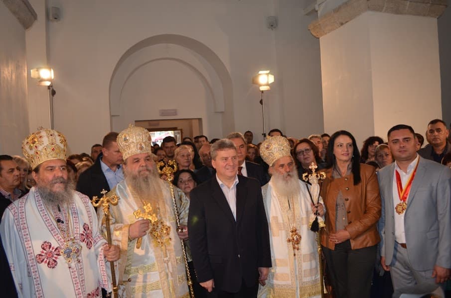 Осветување на црквата „Св. Петка“ во Кавадарци