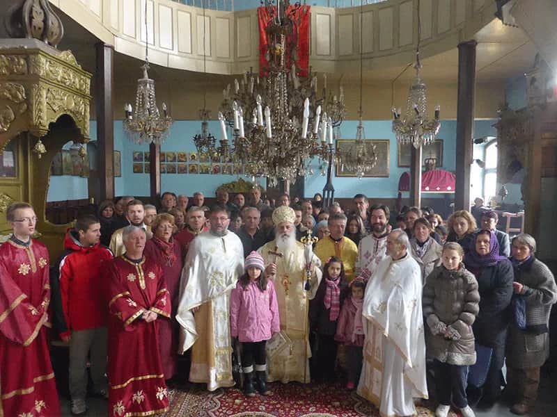 Архиерејска Литургија во Свети Константин и Елена - Битола