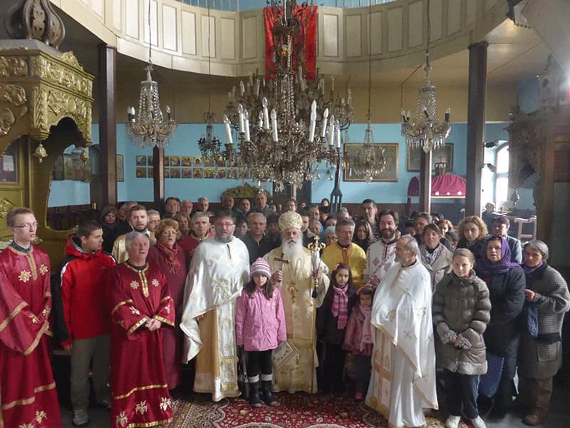 Архиерејска Литургија во Свети Константин и Елена - Битола