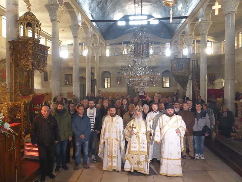 Архиерејска Божествена Литургија на празникот на св. Спиридон