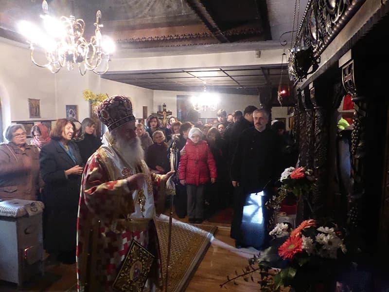 Архиерејска Вечерна и Литургија во манастирот Св. Наум Охридски - Битола