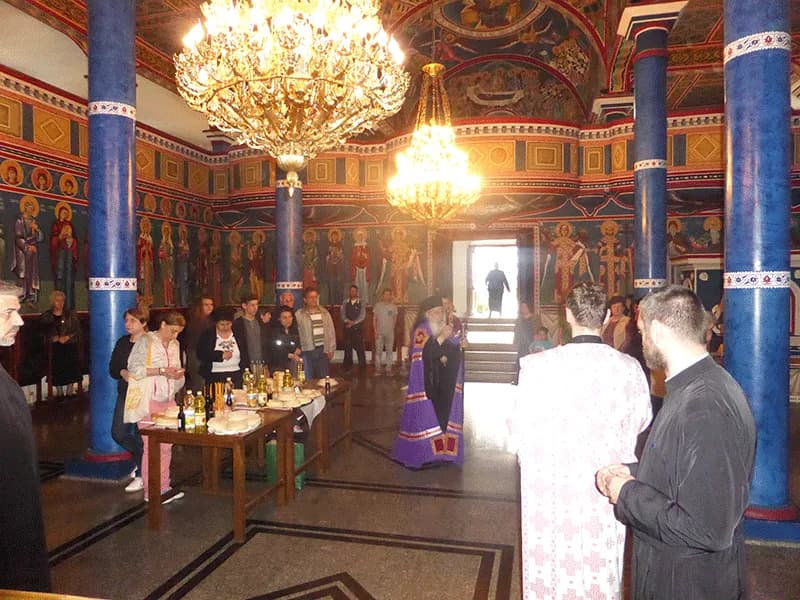 Благовештение - Архиерејска Вечерна богослужба во црквата Пресвета Богородица