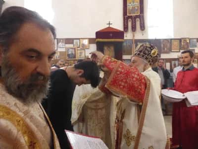 Петта Недела од Великиот Пост - Архиерејска Литургија во Крушево