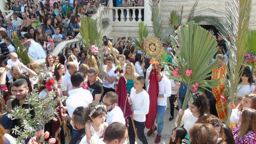 Цветници во Сирија - Христијански храм опстрелуван за време на богослужбата