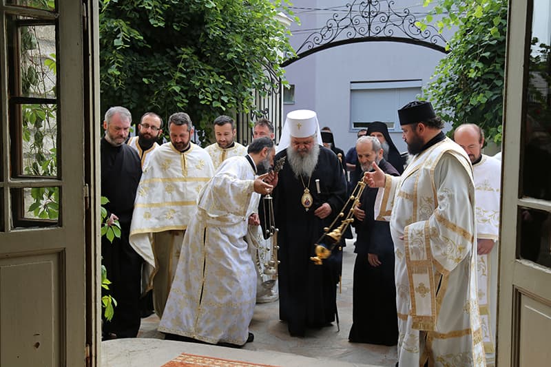 Одбележан 70-годишниот јубилеј, роденденот на Митрополитот Преспанско-пелагониски г. Петар