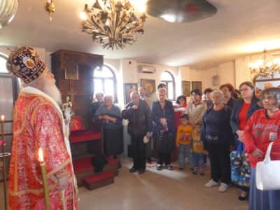 Недела на раслабениот - Архиерејска Литургија во Свети Никола (Боримечка)
