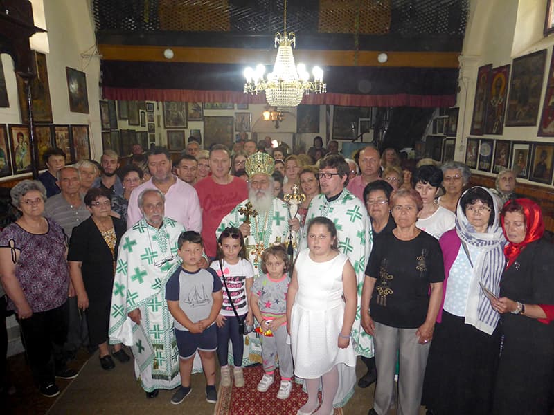 Архиерејска Литургија во село Ореовец - Втор ден Духовден