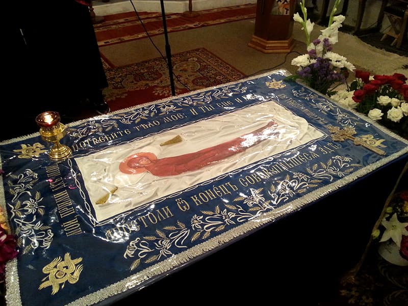 Успение на Пресвета Богородица - Сеноќно бдение во Јанковец