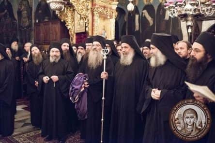 Се одржа интронизацијата на новиот игумен од Рускиот манастир на Света Гора