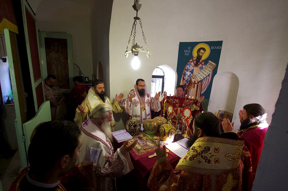 Свети Георгиј Кратовски - Архиерејска Божествена Литругија во Кратово