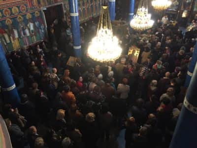 Велики Петок во храмот Пресвета Богородица - Битола