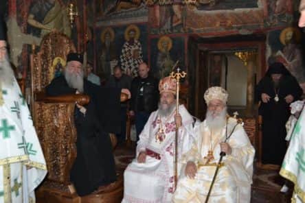 Архиерејска Божествена Литургија во Лесновскиот манастир