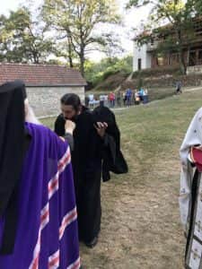 Архиерејска Вечерна во манастирот Свети Петар и Павле - Црнеец