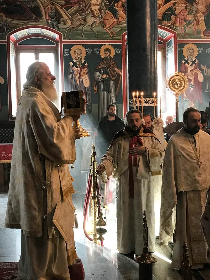 Архиерејска Божествена Литургија во црквата Пресвета Богородица - Битола
