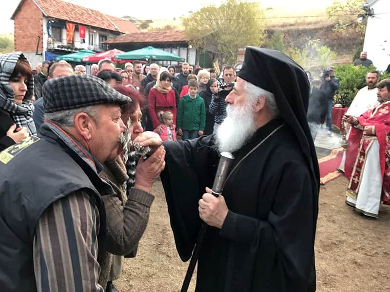 Осветување на храм на Преподобна Параскева (Петка) - село Путурус