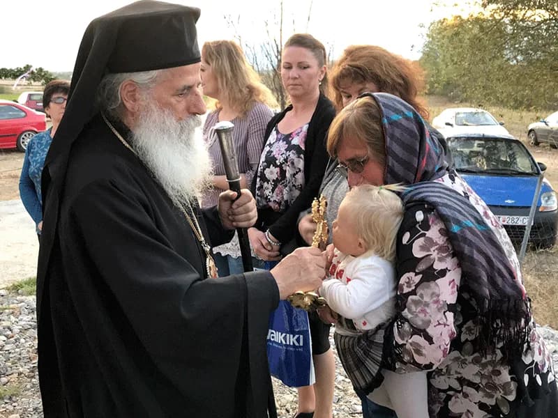 Архиерејска Вечерна богослужба во манастирот Св. Петка - Мусинци