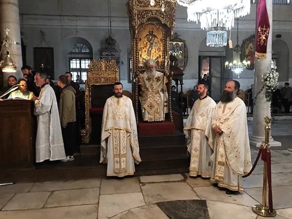 Свети великомаченик Димитриј Мироточив - Архиерејска Литургија во Битола