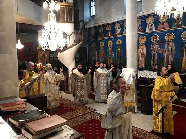 Дваесет и петта недела по Педесетница - Архиерејска Литургија во Ресен