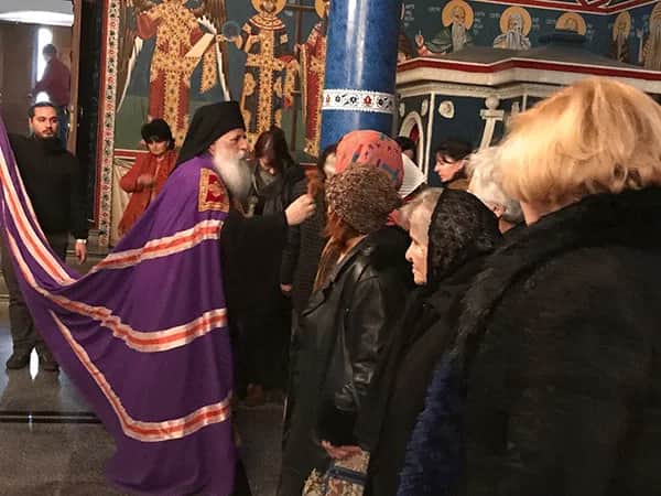Дваесет и седма недела по Педесетница - Архиерејска Литургија во Пресвета Богородица