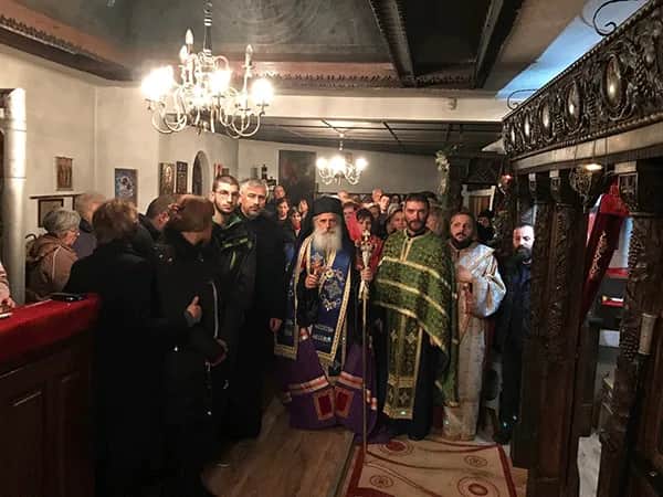 Свети Наум Охридски, Чудотворец - Архиерејска Вечерна во Битола
