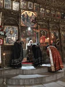 Литургија на Претходноосветени Дарови во соборниот храм Свети великомаченик Димитриј во Битола