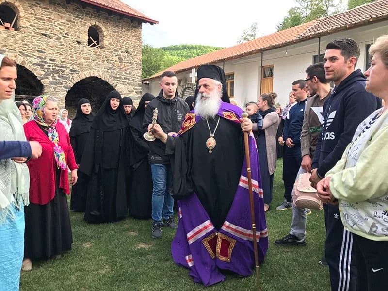 Празнична Вечерна во манастирот Свети Јован Крстител – Слепче