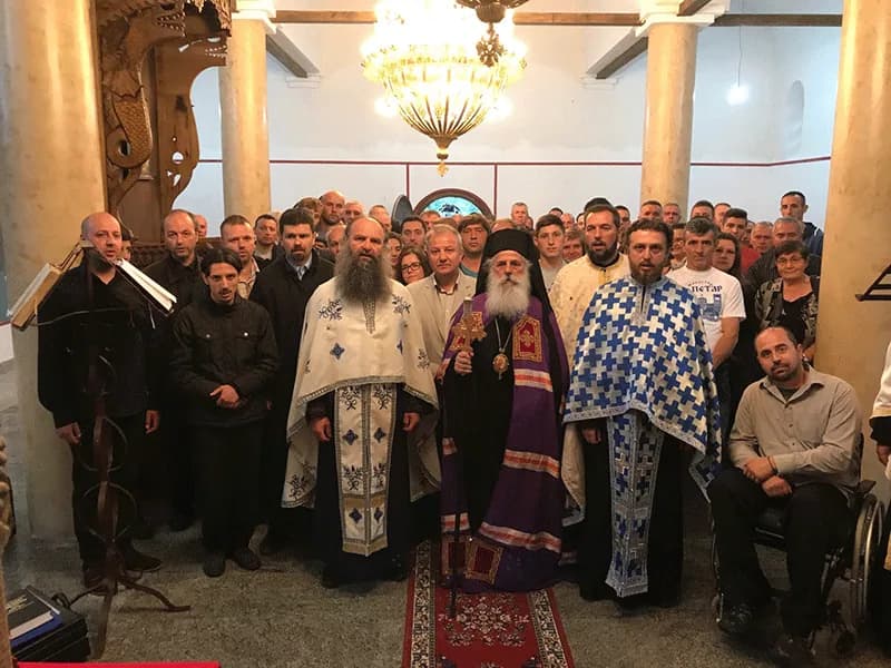 Воскресна Вечерна во манастирот Свети Апостол Петар – Смилево