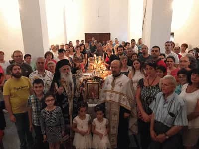 Празнична Вечерна во манастирот „Свети Јован Крстител“ - Германски гробишта, во Битола