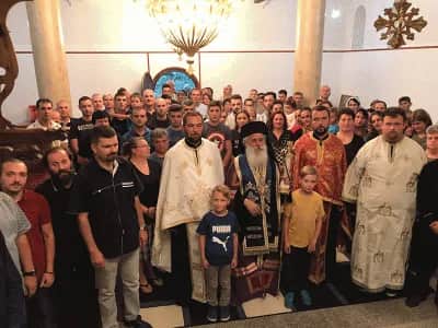 Архиерејска Празнична Вечерна во манастирот Свети Петар и Павле – Смилево
