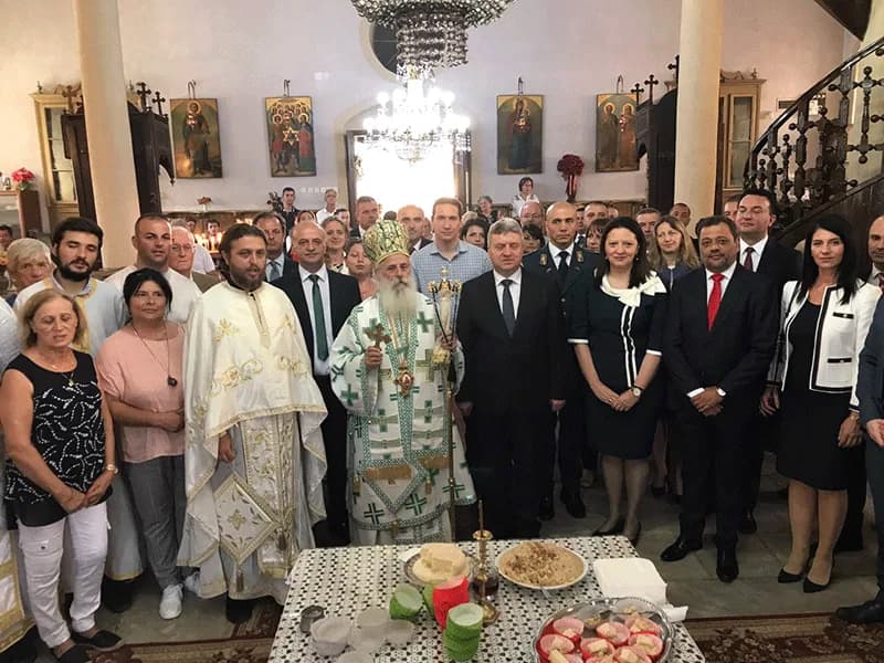 Илинден - Света Архиерејска Божествена Литургија во Крушево
