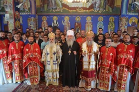 Четиринаесетта недела по Педесетница – Архиерејска Литургија и призив на Светиот Дух во МПБ „Свети Климент Охридски“
