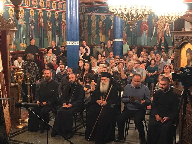 Концерт на Византиско Црковно Пеење во храмот „Рождество на Пресвета Богородица“, во Битола