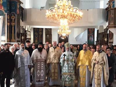 Воздвижение на Чесниот Крст Господов – Архиерејска Литургија во Ресен