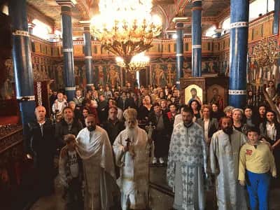 Дваесетта недела по Педесетница – Архиерејска Литургија во храмот Рождество на Пресвета Богородица, во Битола