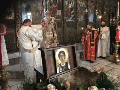 Свети Нектариј Битолски - Архиерејска Вечерна и Светета Божествена Литургија во соборниот храм „Свети Великомаченик Димитриј“ во Битола