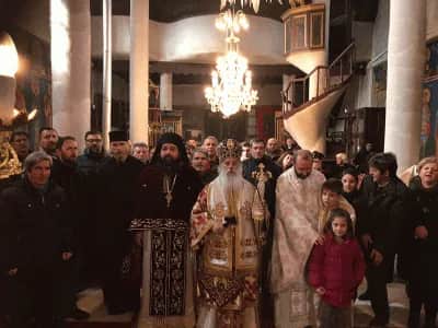 Недела на блудниот син – Света Архиерејска Литургија во храмот „Свети Великомаченик Георгиј“ во Ресен