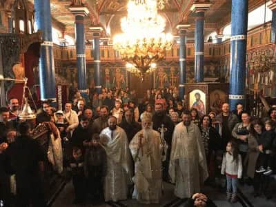 Недела на Страшниот Суд (Месопусна недела) - Света Архиерејска Литургија во храмот „Рождество на Пресвета Богородица“, во Битола