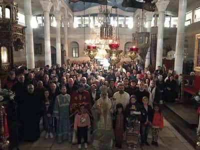 Влегувањето на Спасителот Господ Исус Христос во Ерусалим (Цветници) - Света Архиерејска Литургија во Битола